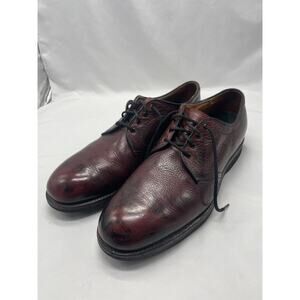 Vintage Alden 308 Burgundy Blucher Leather Oxfords Goodyear Men’s 11